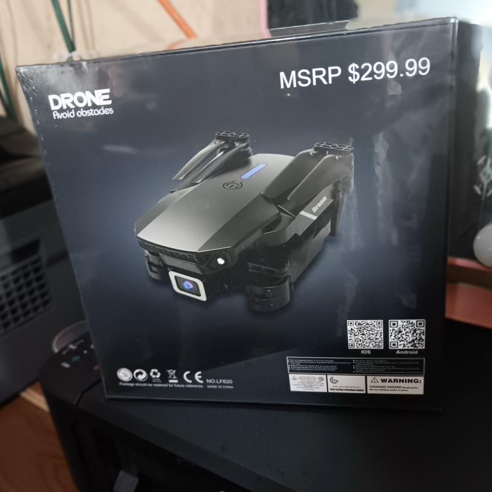 Advanced Obstacle Avoidance Drone - Black